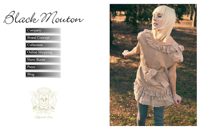 Black Mouton “2011 SPRING & SUMMER COLLECTION”