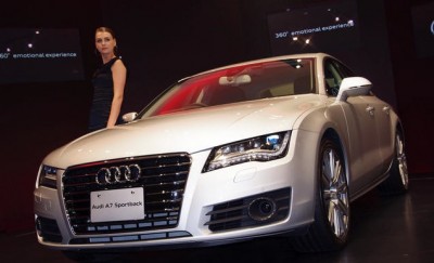 Audi A7 Sportback 新車発表会