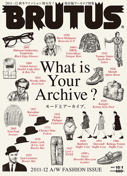 BRUTUS 2011-12 A/W FASHION ISSUE