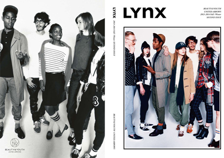 BEAUTY&YOUTH UNITED ARROWS SEASON VISUAL BOOK 「LYnX」