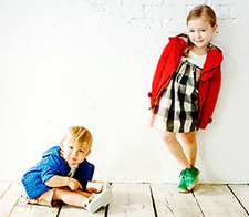 ELLE maman 「BURBERRY CHILDREN」