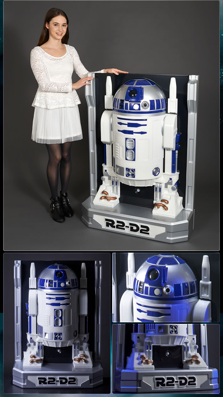 プレミアムバンダイ 3Dウォールフィギュア スター・ウォーズ R2-D2