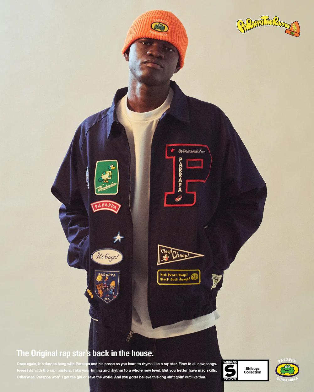 PARAPPA THE RAPPER×WIND AND SEA