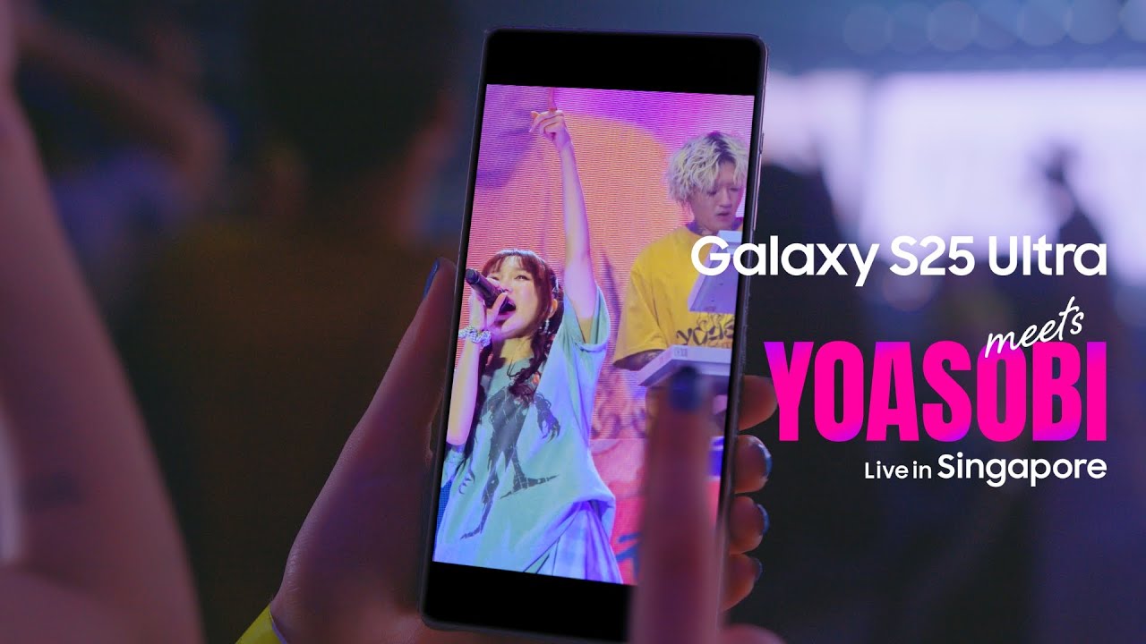 Galaxy S25 Ultra meets YOASOBI 「カメラズーム」篇