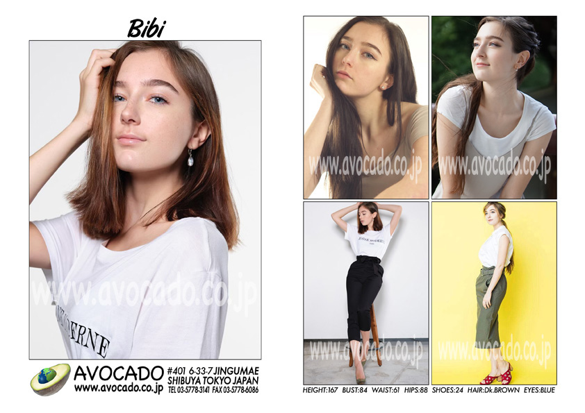 Bibi Models ｜ Avocado 外国人モデル事務所／model Agency Tokyo